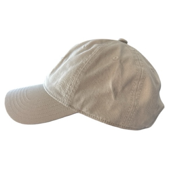 Adidas Beige Cotton Embroidered Logo Adjustable Strap Baseball Cap - Picture 2 of 7